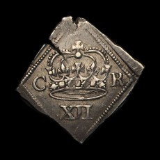 Charles I shilling obverse