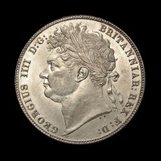 1820 halfcrown obverse