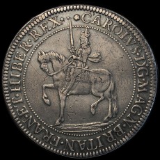Charles I crown obverse