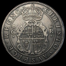 Charles I crown reverse