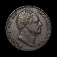 1834 halfcrown obverse