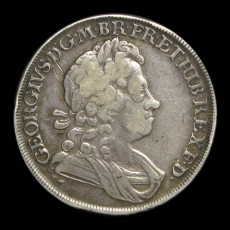 George I crown obverse