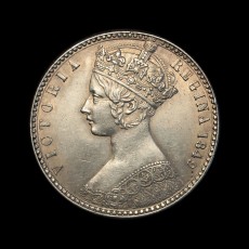1849 florin obverse
