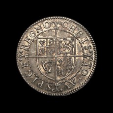 Charles I sixpence reverse
